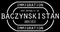 Tampon de visa Baczynskistan